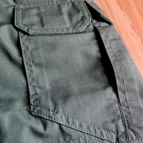 CQR Mens 30Wx32L Hiking Work Tactical Pants Ripstop Water Resistant Cargo NEW - Picture 11 of 12